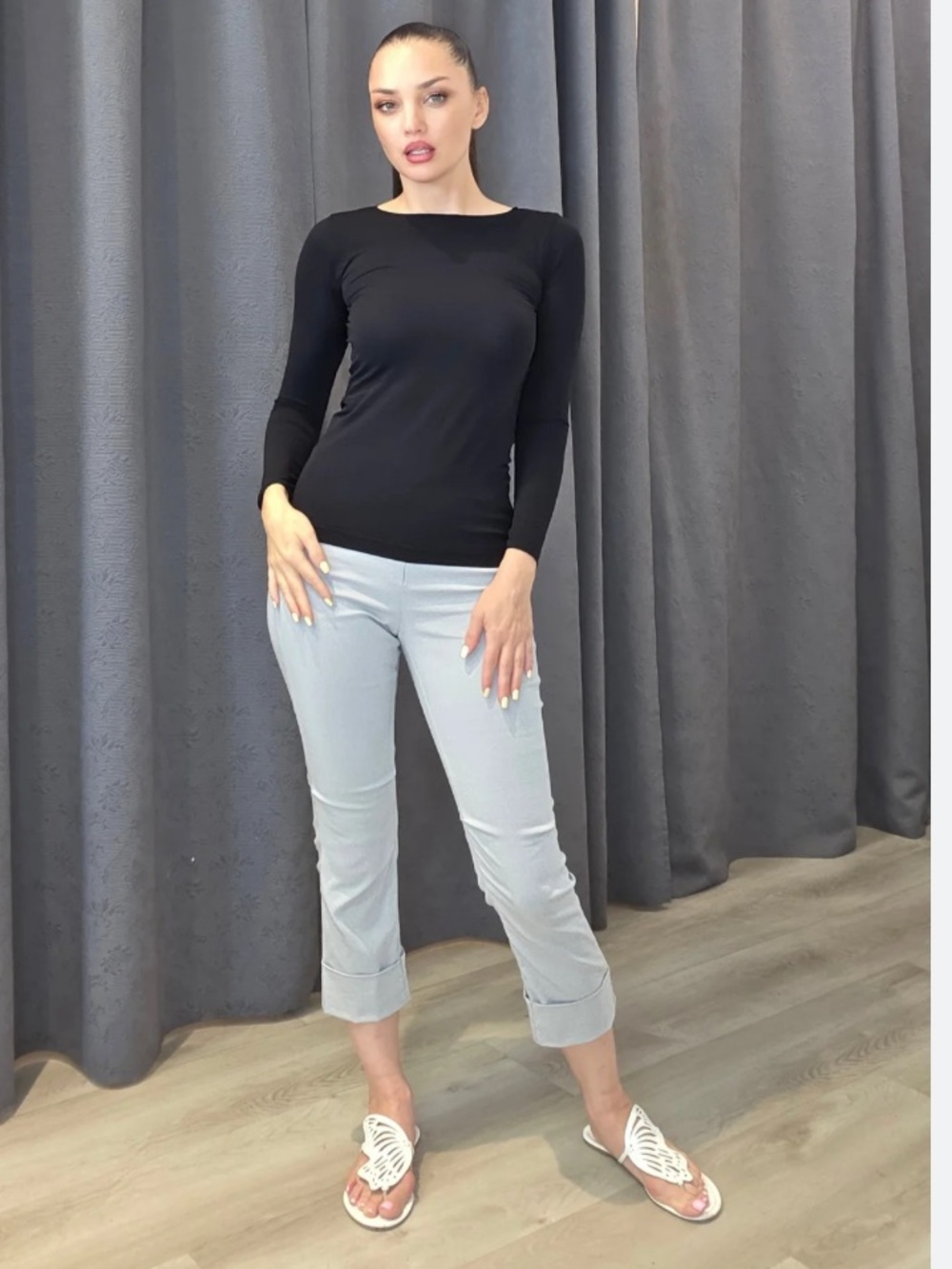 Porto San Francisco Verona Cropped Pant